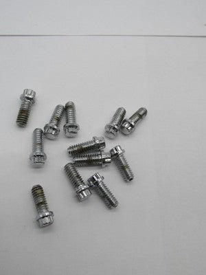 Lot of 12 Harley Davidson Genuine NOS Screws 12-point 1/4"-20 x 5/8" 9
