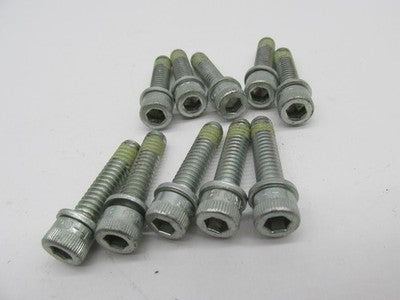Lot of 10 Harley Davidson NOS OEM 1/4"-20 x 1-1/8" Hex Socket Head Scr