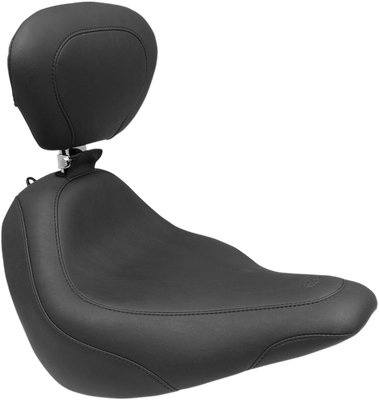 Mustang Wide Tripper Solo Front And Rear Seats Black 79029