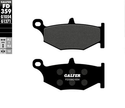 Galfer 1054 Carbon Semi-Metallic Brake Pads Rear FD359G1054