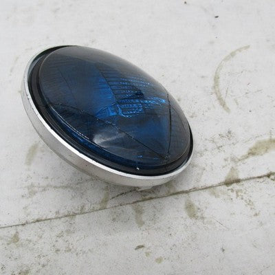 Harley Davidson Genuine Blue Police Pursuit Lamp w/ Cracked Lens 68728
