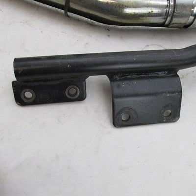 Harley Vance & Hines Chrome Straight Shots Exhaust Muffler Pipe w/ Mou