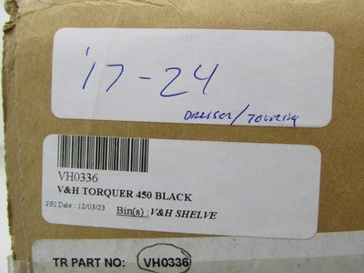 Vance & Hines NOS Torquer 450 Slip-On Mufflers Black 46674 1801-1457