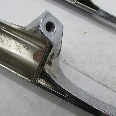 Harley Davidson OEM Chrome Rear Turn Signal Light Bar Mount Bracket 68
