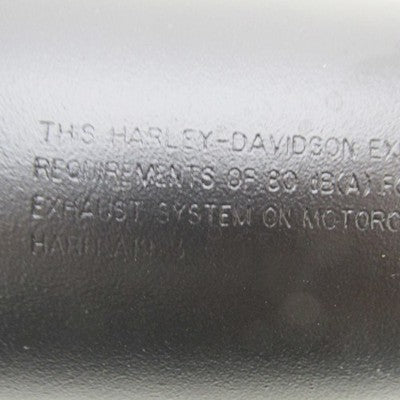 Harley Davidson OEM Stock 17-24 Touring Black Mufflers 64901314 649013