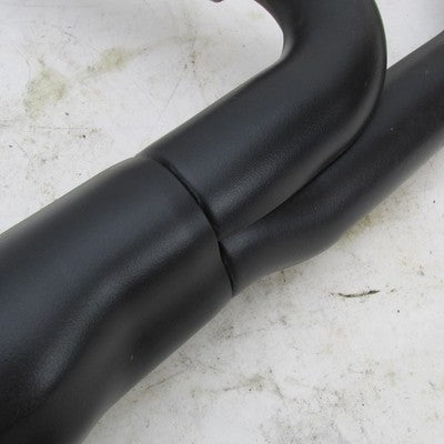 Harley OEM Stock Touring Catalyst Header w/ Black Heat Shields 6560045