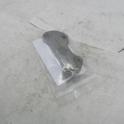 Harley Davidson OEM Chrome Bar Shield Logo Handlebar Top Clamp 56568-8