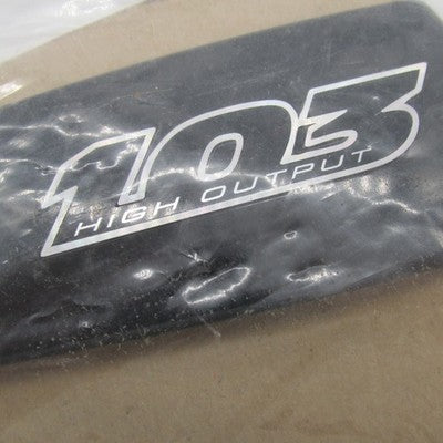 Harley-Davidson OEM NOS 103 Air Cleaner Cover Insert, Black 61300063