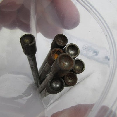 Lot of 8 Triumph BSA Vintage 4-7/8" 123mm Push Rods