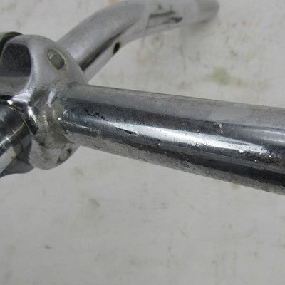 Harley Chrome Flat Tracker T-Bar 27" Spread Handlebars w/ 6" Risers &