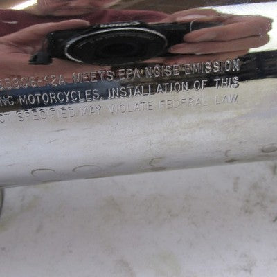 Harley OEM Stock FXDL Low Rider 2:1 Exhaust Header & Muffler 65906-12A