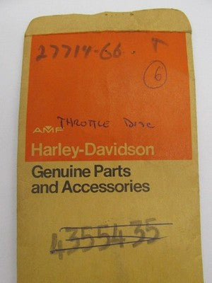 (1) Sigle Harley Davidson Genuine NOS AMF Throttle Shutter Disc 27714-