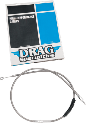 Drag Specialties Braided Stainless High Efficiency Clutch Cable Length: 57 11...