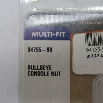 Harley-Davidson Genuine NOS Chrome Bullseye Console Nut 94755-99