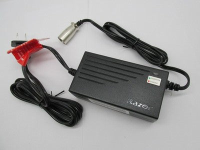 Razor NOS Genuine OEM Indian Youth eFTR JR Charger, Toolkit, and Manua