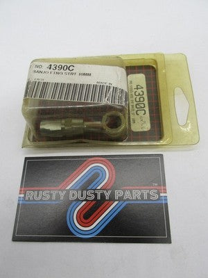 Russell Harley Davidson Straight 10MM Banjo Brake Line Fitting 4390C
