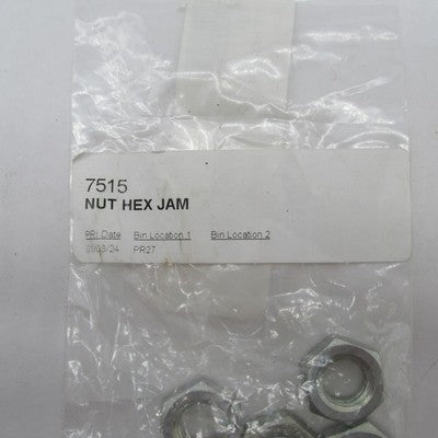 Lot of 4 Harley Davidson Genuine NOS Hex Jam Nuts 7515