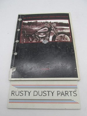 Harley-Davidson Official Factory 2001 Softail Models Parts Catalog 99455-01