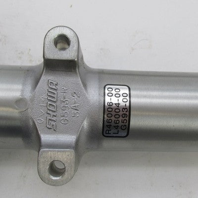 Pair of Harley OEM Front Fork Sliders 00-06 FXST Softail Dyna 46006-00