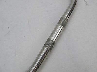 Harley-Davidson Chrome Flat Tracker Handlebars 27" wide w/ Rubber Grip