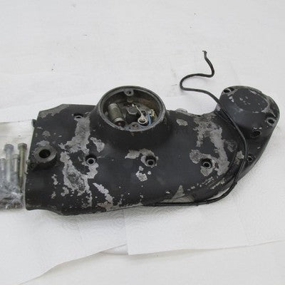 Harley OEM Ironhead Sportster Black Gearcase Cam Cover w/ Bolts 25200-