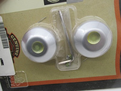 Harley-Davidson Genuine NOS VRSCA V-Rod Front Axle Nut Covers 43386-02