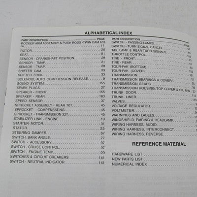 Harley Davidson OEM 2009 FLHTCUTG Model Parts Catalog Official Factory