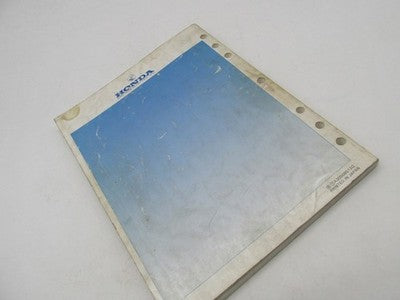 Honda Official Factory 83-96 VT500 Shadow VT500FT Ascot Service Manual