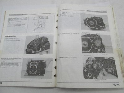 Honda Official Factory 1984-1985 XR200R 250R Shop Service Manual Book