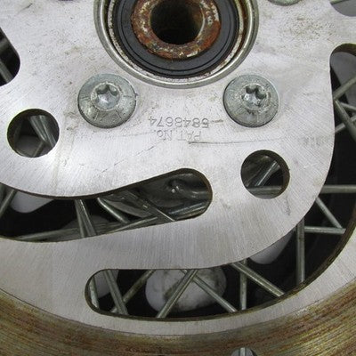 Harley OEM Softail 16x3x3/4" Rear Spoke Wheel w/ Tire, Rotor & 70T Bel