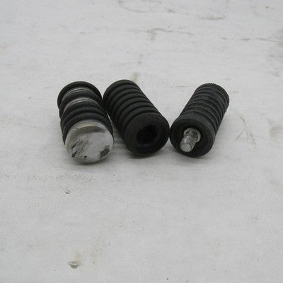 Mixed Lot of 3 Harley Davidson Ribbed Rubber Toe Shift Pegs Footpegs