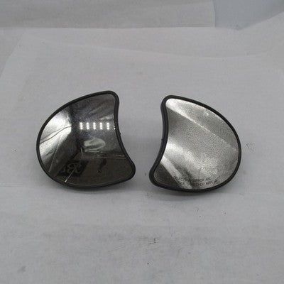 Pair Harley OEM Black Fairing Mount Tapered Rearview Mirrors 46R-02806
