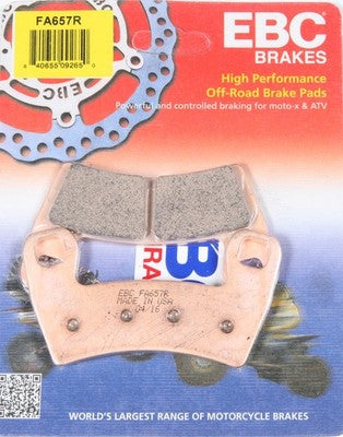 EBC X Series Carbon Graphite Brake Pads Front/Rear FA657R