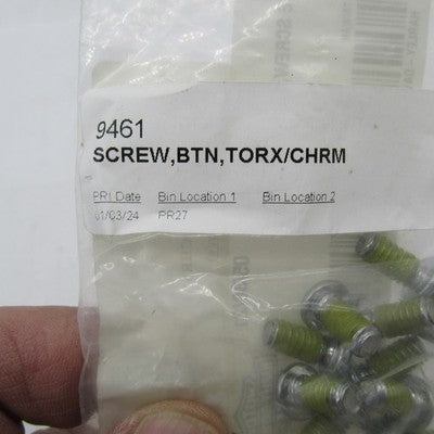 Lot of 10 Harley-Davidson OEM NOS 1/4"-20 x 1/2" Torx Button Head Scre