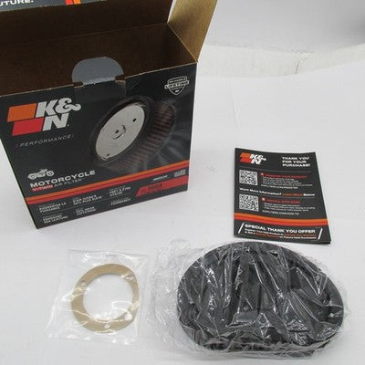 K&N NIB 08-17 Harley Dyna High-Flow Air Performance Filter HD-9608