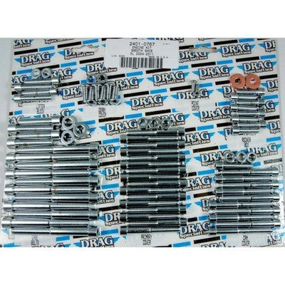 Drag Specialties Derby Inspection and Primary Cover Chrome Socket-Head