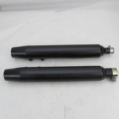Harley Davidson Stock OEM Touring Mufflers Black 64901268 64901269