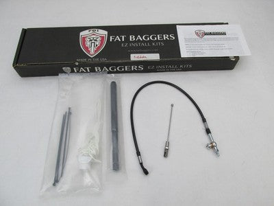 Fat Baggers NOS NIB 14" Black EZ Install Handlebar Kit 2021-23 Touring