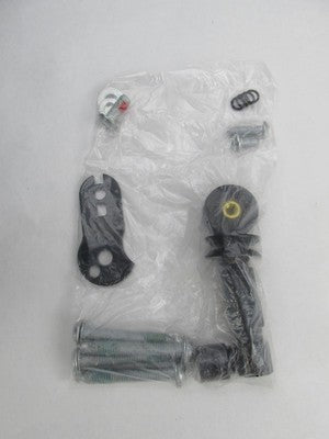 Pair of Harley-Davidson Genuine NOS FLDE Black Rigid Mount Saddlebags