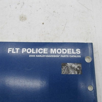 Harley-Davidson Official Factory 2005 FLT Police Models Parts Catalog