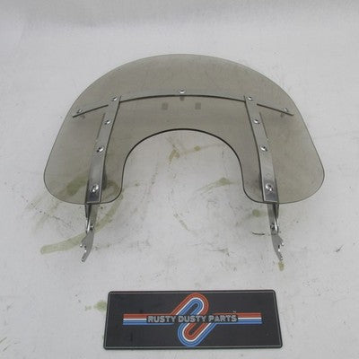 Memphis Shades Fats Windshield Quick Release 22x20 Harley Softail 05-1