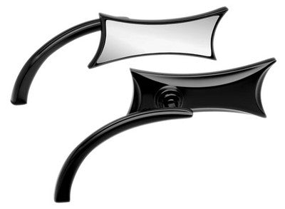 Arlen Ness Micro Mirrors Black 4-Point, Right 13-419