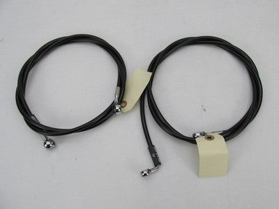 LA Choppers Harley Davidson 2017+ FL Mini Apes Cable Kit LA-8054KT-08B