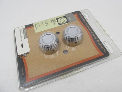 Harley-Davidson Genuine NOS VRSC V-Rod Chrome Fluted Axle Covers 43319