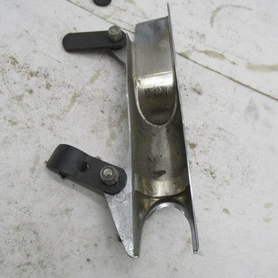 Pair of Harley Genuine Chrome Upper Swingarm Covers 00-07 FLSTF FLSTC