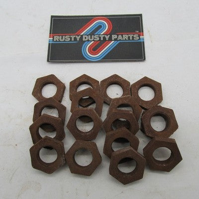 Lot of 18 Harley Davidson OEM NOS Starter Clutch Main Shaft Nut 5/8"-1