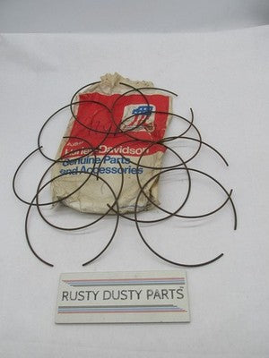 Lot of 10 Harley Genuine NOS Sportster XLCH Drive Plates Retaining Rin
