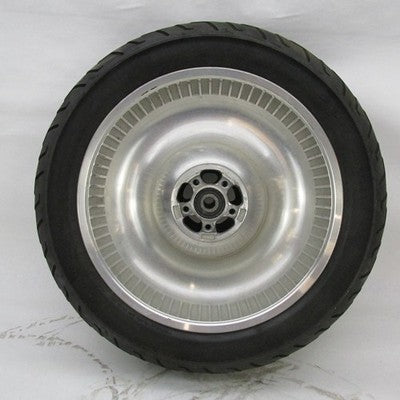 Harley OEM 00-06 Softail Deuce 17x4.5 Solid Disc Rear Wheel 3/4" Axle
