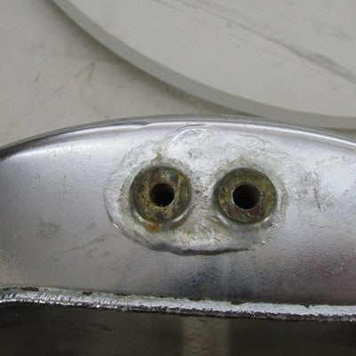 Harley Davidson OEM Chrome Horseshoe Engine Motor Oil Breather Tank 62