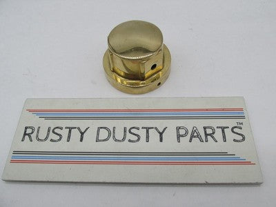 Harley-Davidson Shovelhead Ironhead Gold Gas Cap Cover